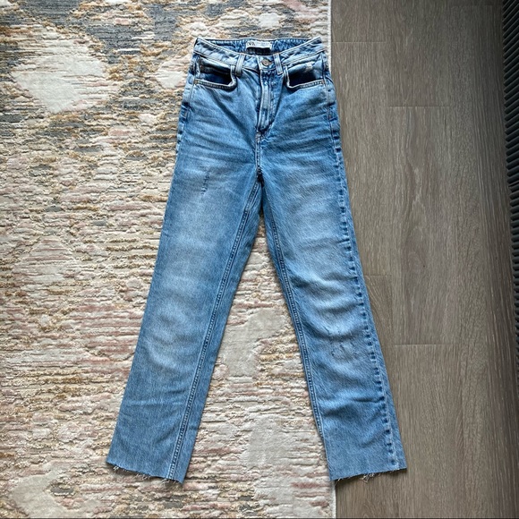 Zara Denim - ZARA straight leg jeans